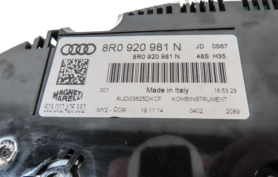 Thumbnail 6: 2013-2017 AUDI Q5 (B8 8R) SPEEDOMETER INSTRUMENT GAUGE CLUSTER (187k)
