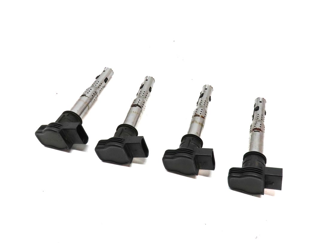 07-17 AUDI A3 A4 S4 A5 S5 A6 Q3 Q5 R8 TT BEETLE JETTA 2.0L IGNITION COIL SET 4