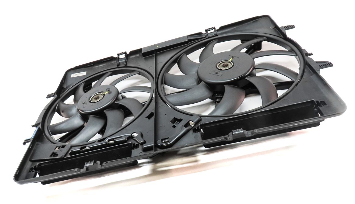 Thumbnail 3: 09-17 AUDI A4 A5 Q5 S4 (B8 8T 8R) 2.0L 3.0L 3.2L RADIATOR COOLING FAN w/ SHROUD