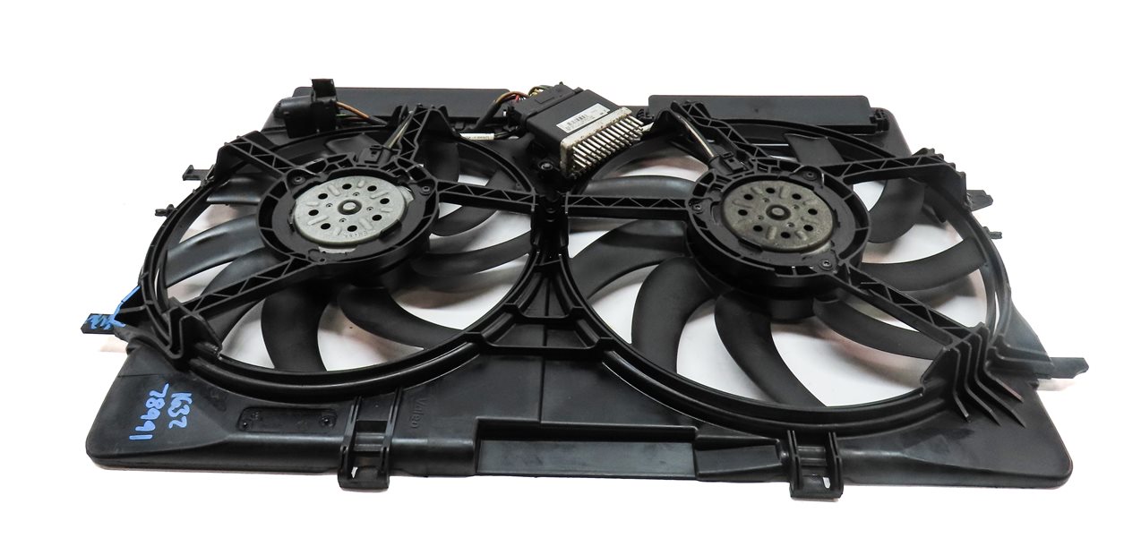 Thumbnail 6: 09-17 AUDI A4 A5 Q5 S4 (B8 8T 8R) 2.0L 3.0L 3.2L RADIATOR COOLING FAN w/ SHROUD