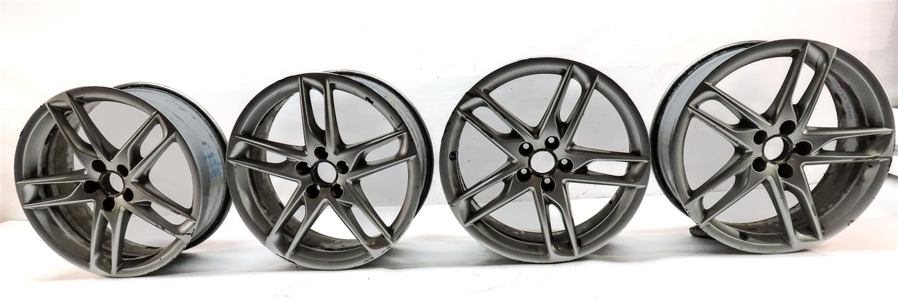 Thumbnail 3: 2013-2017 AUDI Q5 (B8 8R) 19x8 ALUMINUM ALLOY 5-SPLIT SPOKE WHEEL RIM SET/4
