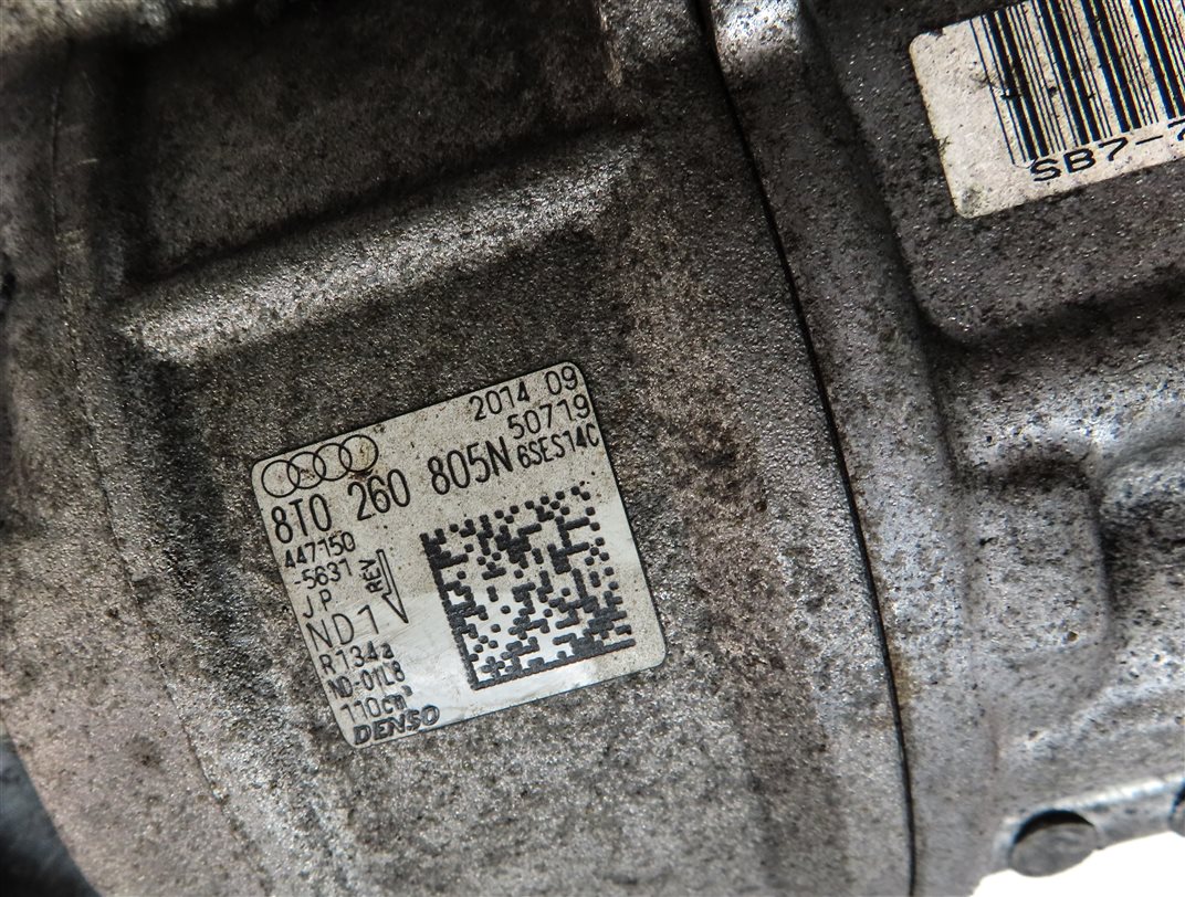 Thumbnail 7: 2013-2014 AUDI A4 A5 Q5 ALLROAD (B8 8K 8R 8T) 2.0L TURBO ENGINE A/C COMPRESSOR