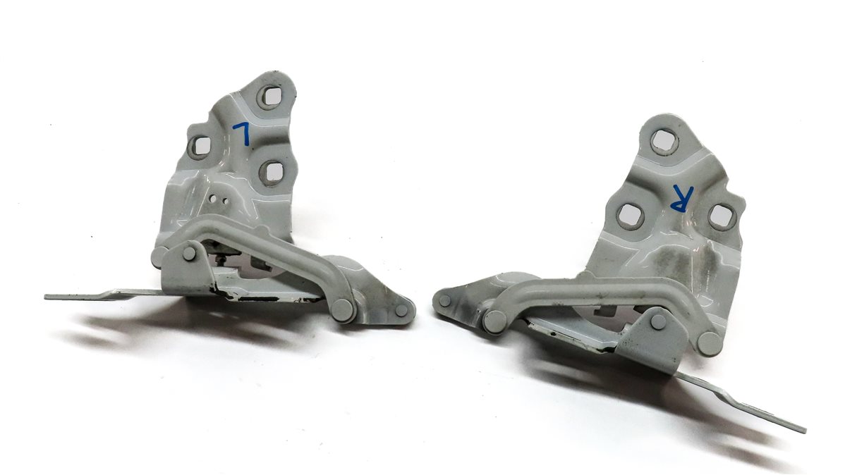 Thumbnail 1: 2011-2018 BMW X3 X4 (F25 F26) FRONT LEFT & RIGHT HOOD HINGE SET 2 (White)