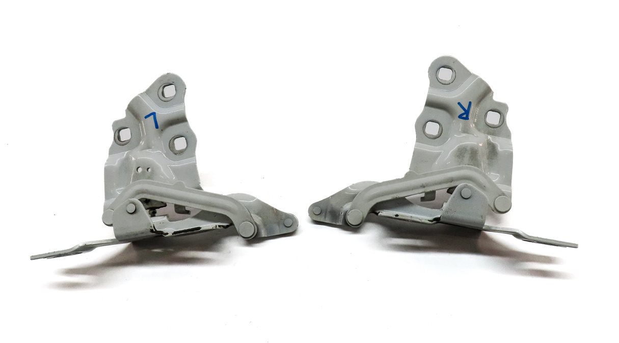 Thumbnail 2: 2011-2018 BMW X3 X4 (F25 F26) FRONT LEFT & RIGHT HOOD HINGE SET 2 (White)