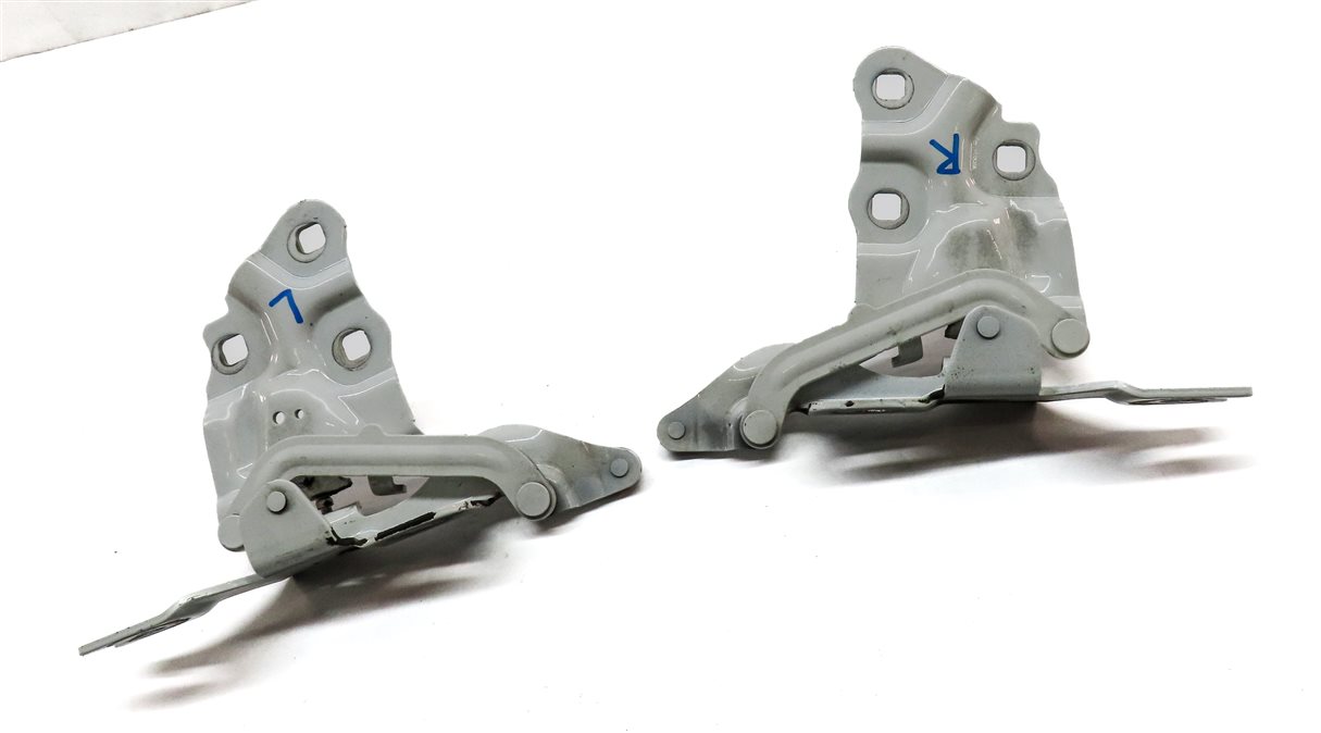Thumbnail 3: 2011-2018 BMW X3 X4 (F25 F26) FRONT LEFT & RIGHT HOOD HINGE SET 2 (White)