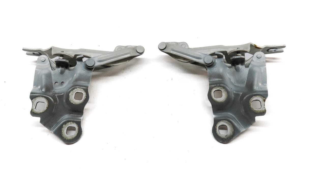 Thumbnail 4: 2011-2018 BMW X3 X4 (F25 F26) FRONT LEFT & RIGHT HOOD HINGE SET 2 (White)