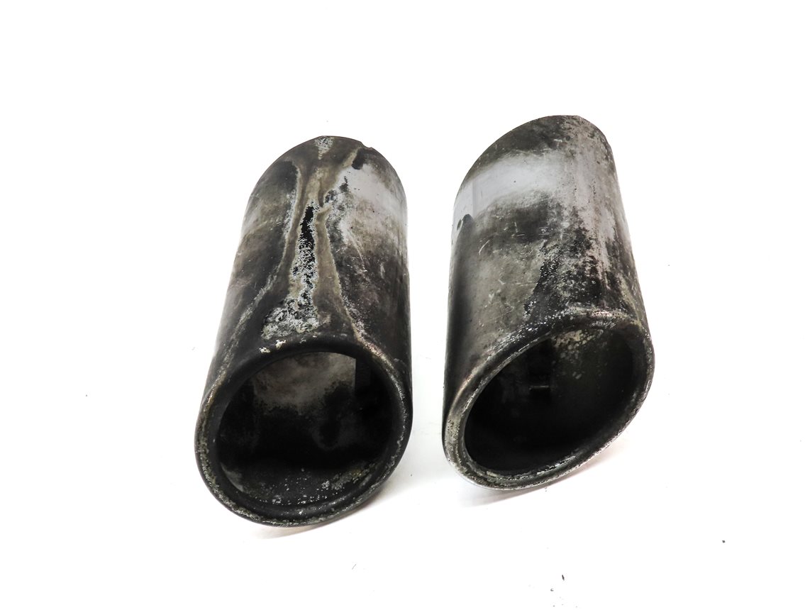 Thumbnail 2: 13-18 BMW X3 X4 (F25 F26) 2.0L REAR LEFT & RIGHT MUFFLER EXHAUST TIP SET-2