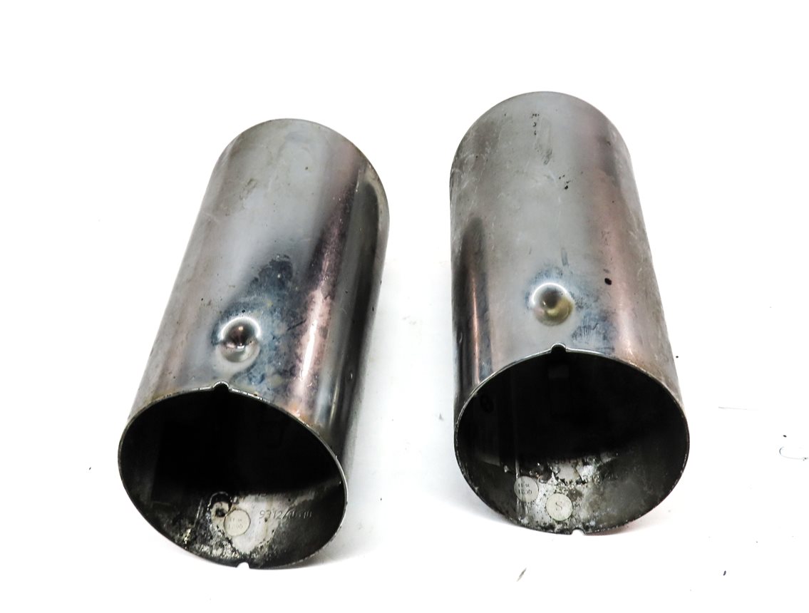 Thumbnail 5: 13-18 BMW X3 X4 (F25 F26) 2.0L REAR LEFT & RIGHT MUFFLER EXHAUST TIP SET-2