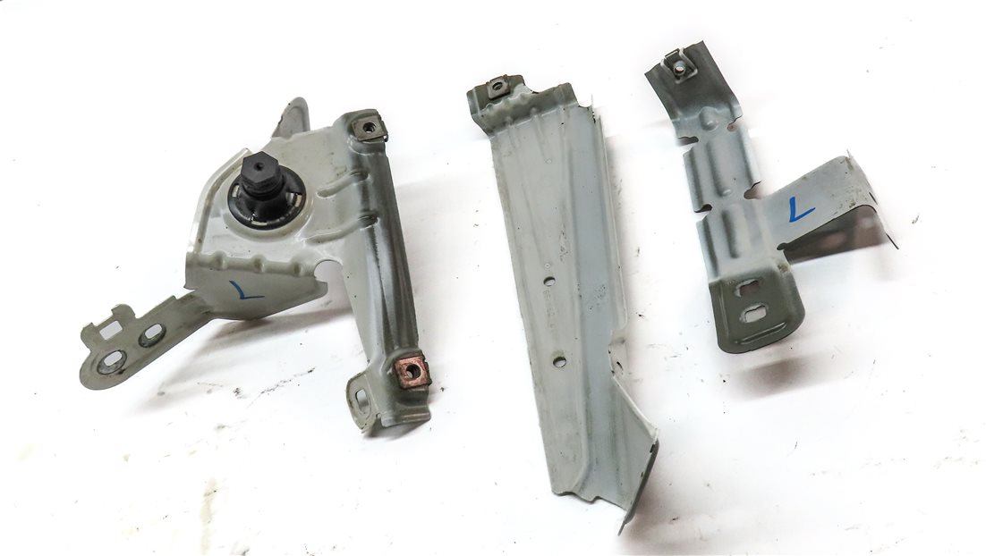 Thumbnail 3: 2014 BMW X3 (F25) FRONT LEFT DRIER FENDER MOUNT BRACKET SET-3