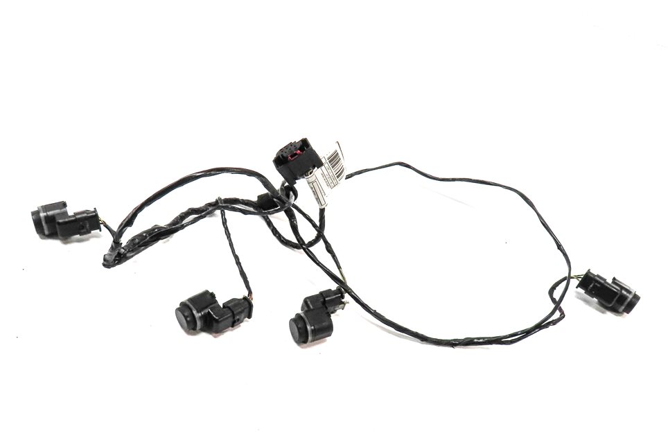Thumbnail 1: 2014 BMW X3 (F25) REAR PDC PARK SENSOR SET-4 w/ HARNESS (BLACK)