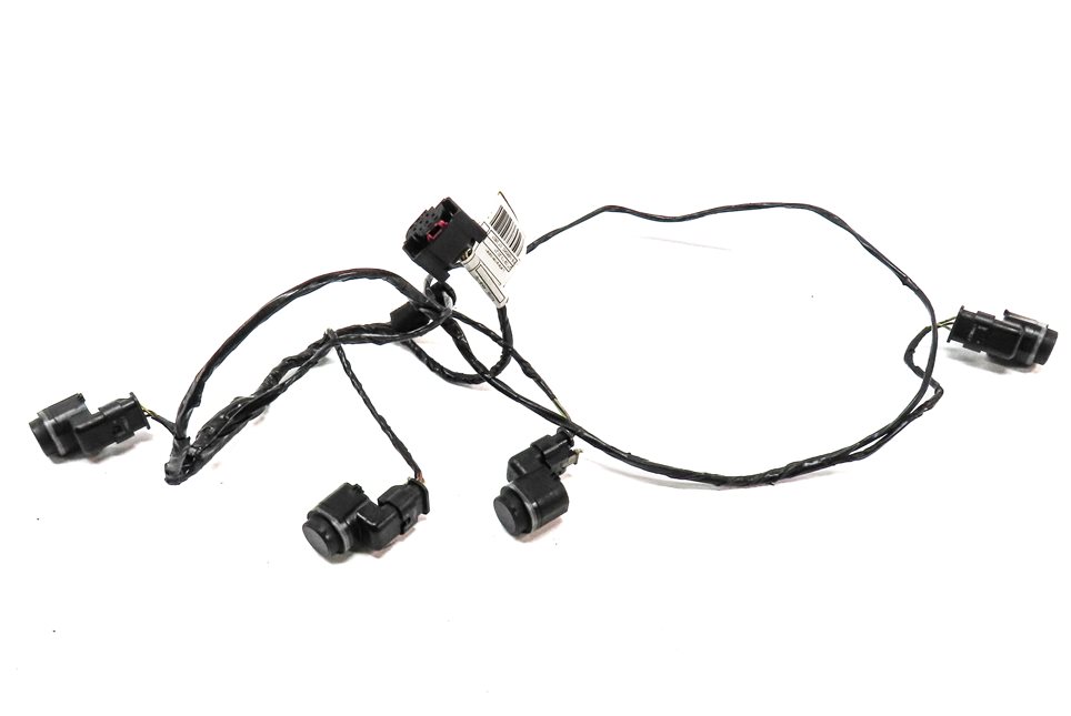Thumbnail 2: 2014 BMW X3 (F25) REAR PDC PARK SENSOR SET-4 w/ HARNESS (BLACK)