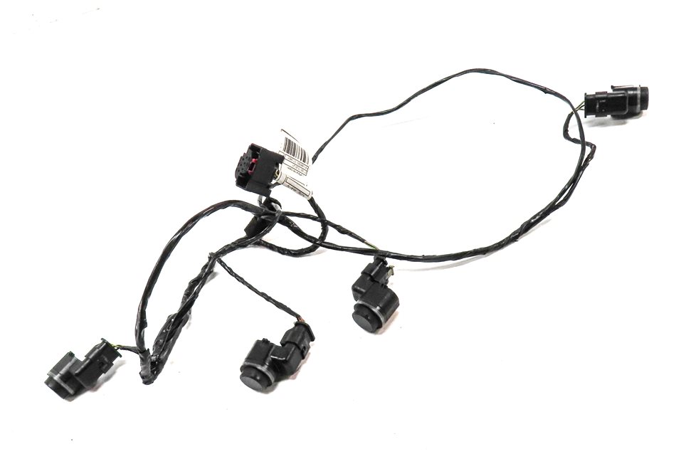 Thumbnail 3: 2014 BMW X3 (F25) REAR PDC PARK SENSOR SET-4 w/ HARNESS (BLACK)
