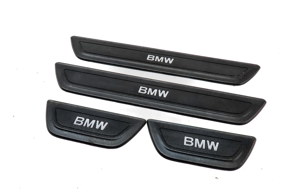 Thumbnail 1: 2014 BMW X3 (F25) FRONT & REAR DOOR SILL SCUFF PANEL TRIM SET-4