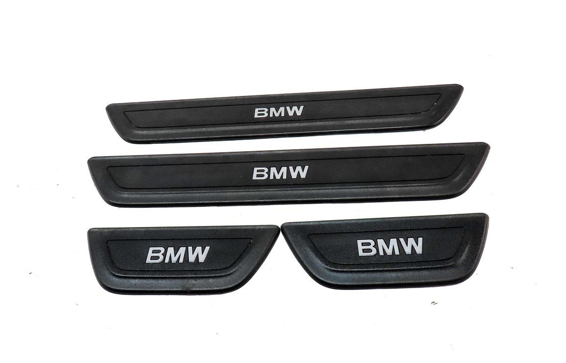 Thumbnail 2: 2014 BMW X3 (F25) FRONT & REAR DOOR SILL SCUFF PANEL TRIM SET-4