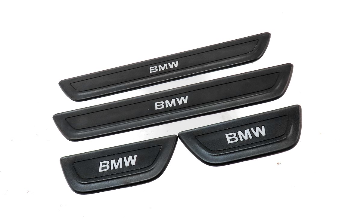 Thumbnail 3: 2014 BMW X3 (F25) FRONT & REAR DOOR SILL SCUFF PANEL TRIM SET-4