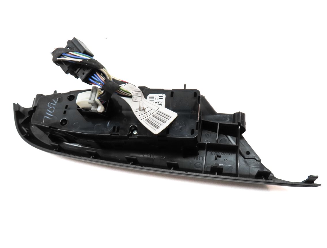 Thumbnail 6: 2014 BMW X3 (F25) FRONT LEFT DRIVER DOOR P-FOLD WINDOW SWITCH w/ TRIM (BLACK)