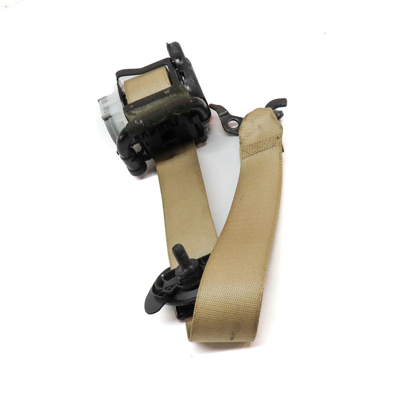 Thumbnail 3: 11-18 BMW X3 X4 (F25 F26) FRONT LEFT DRIVER SEATBELT BUCKLE RETRACTOR (BEIGE)