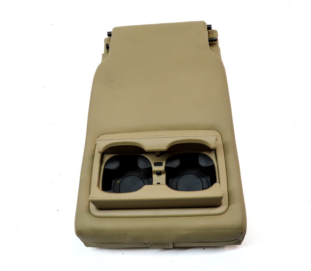 Thumbnail 7: 2011-2017 BMW X3 (F25) REAR SEAT CENTER CONSOLE CUP HOLDER ARMREST (Beige)