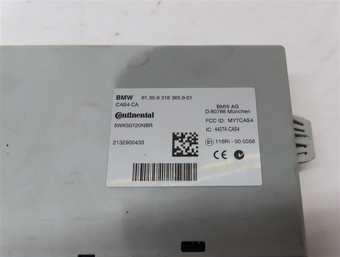 Thumbnail 12: 2014 BMW X3 (F25) 2.0L (N20) ENGINE CAS DME IMMOBILIZER CONTROL MODULE SET & KEY