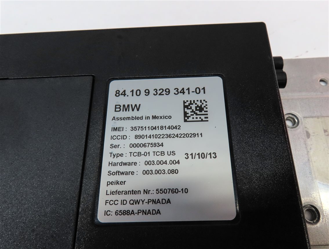Thumbnail 4: 2014 BMW X3 (F25) BLUETOOTH TELEMATICS COMMUNICATION CONTROL MODULE