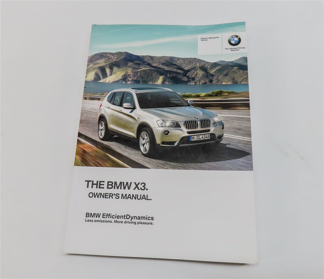 Thumbnail 8: 2014 BMW X3 (F25) OWNERS MANUAL BOOK READING LITERATURE BOOKLET GUIDE SET & CASE