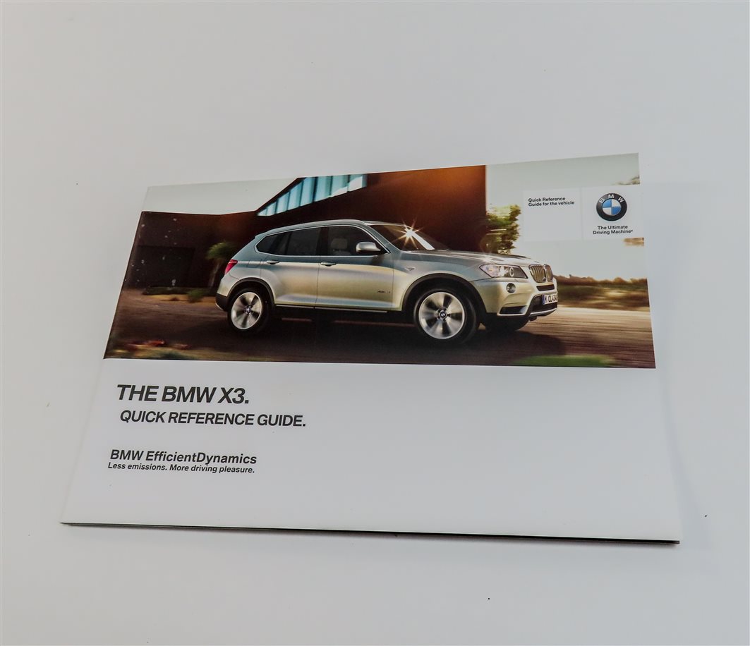 Thumbnail 9: 2014 BMW X3 (F25) OWNERS MANUAL BOOK READING LITERATURE BOOKLET GUIDE SET & CASE