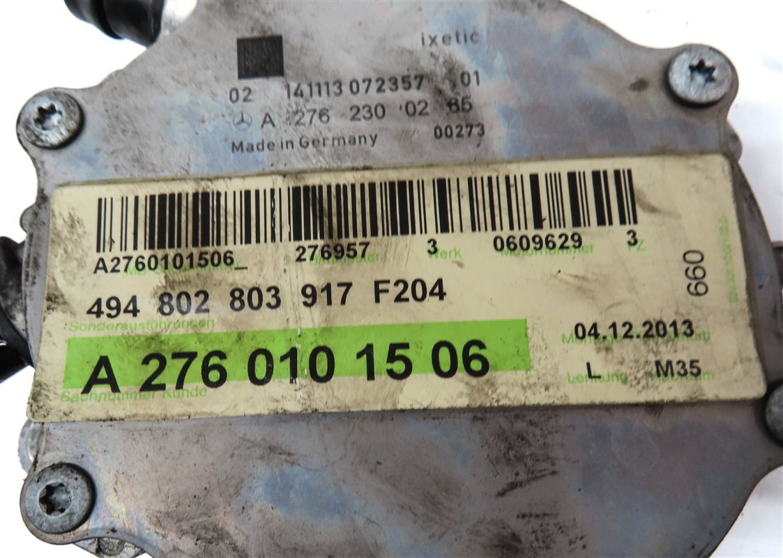 Thumbnail 6: 2012-2020 MERCEDES C E GLC CLS SLK (W204 W212 W213 W218 X253) BRAKE VACUUM PUMP