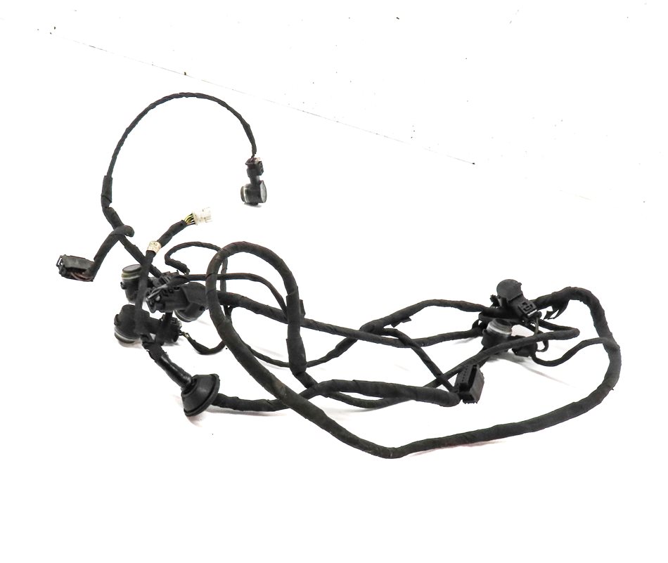 2014 MERCEDES E350 COUPE (C207) REAR PDC PARK SENSOR SET w/ HARNESS (Black)