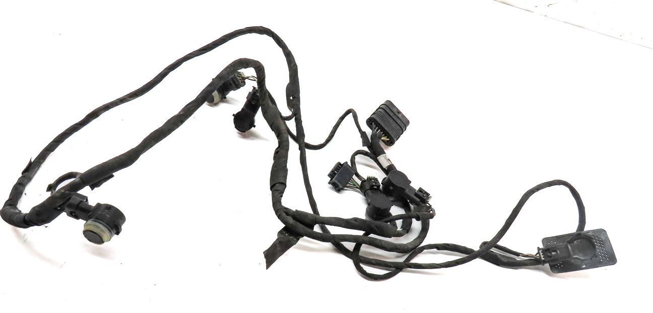 2014 MERCEDES E350 COUPE (C207) FRONT PDC PARK SENSOR SET w/ HARNESS (Black)