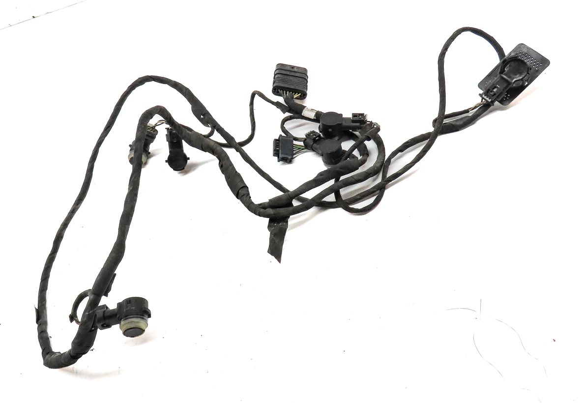 Thumbnail 3: 2014 MERCEDES E350 COUPE (C207) FRONT PDC PARK SENSOR SET w/ HARNESS (Black)