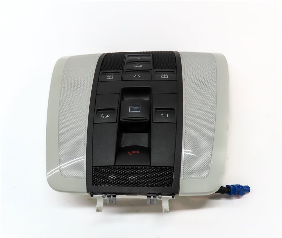 Thumbnail 2: 2014 MERCEDES E350 C207 FRONT DOMELIGHT MAP READING DOME LIGHT LAMP (Black)