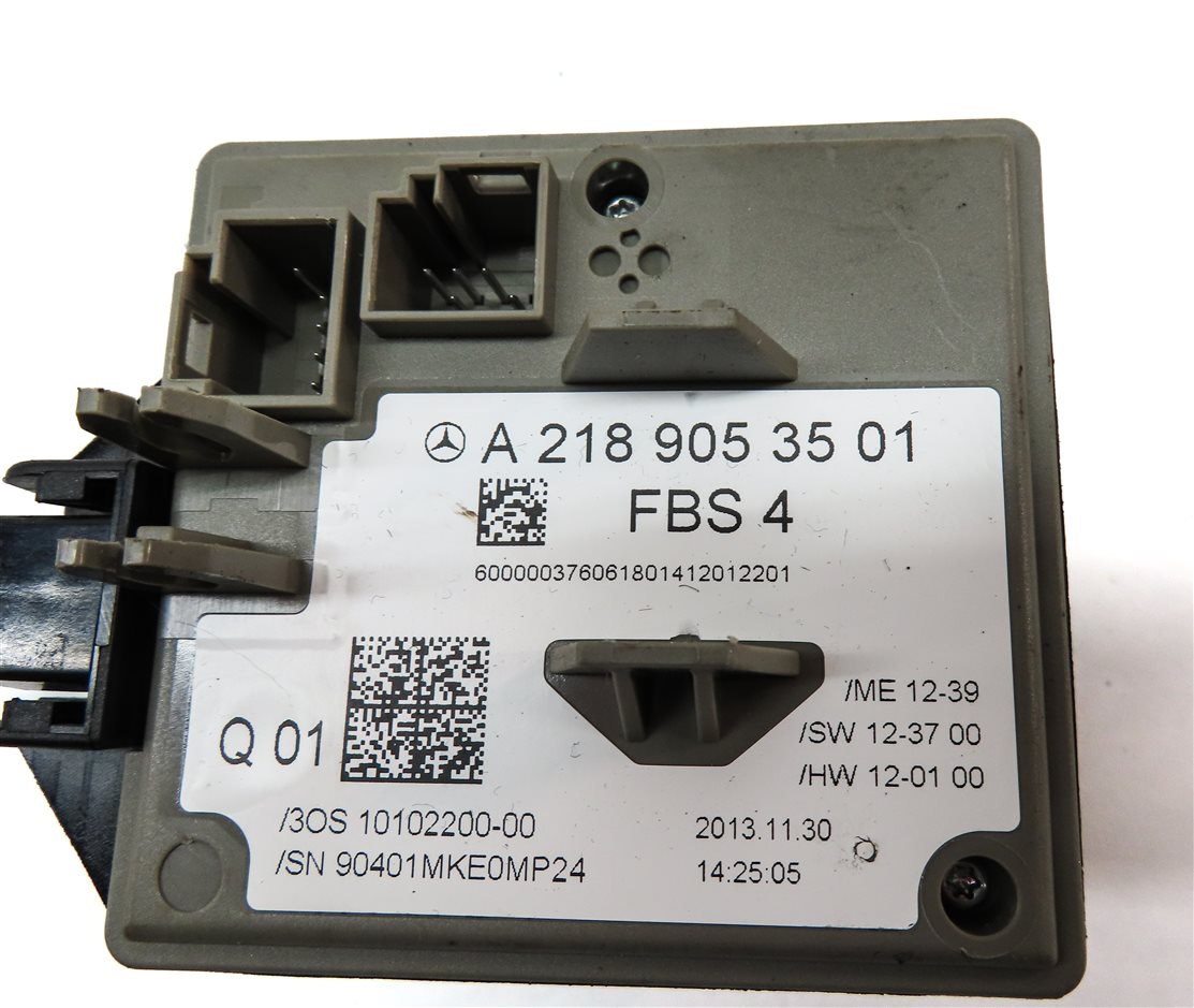Thumbnail 5: 2014 MERCEDES E-CLASS (A207 C207 W212) IGNITION SWITCH MODULE KEY READER