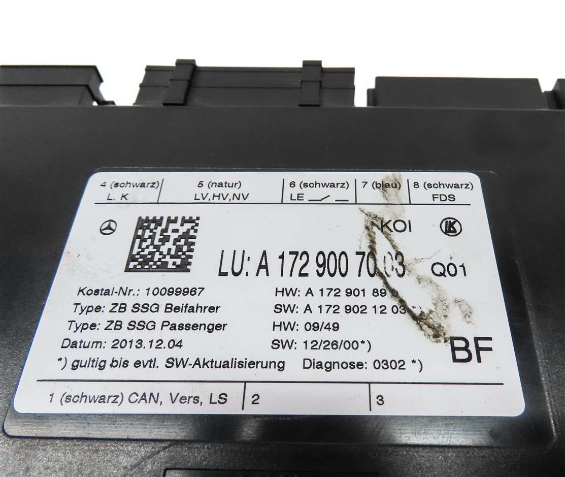 Thumbnail 4: 2014 MERCEDES E350 COUPE (C207) RIGHT PASSENGER SEAT CONTROL MODULE