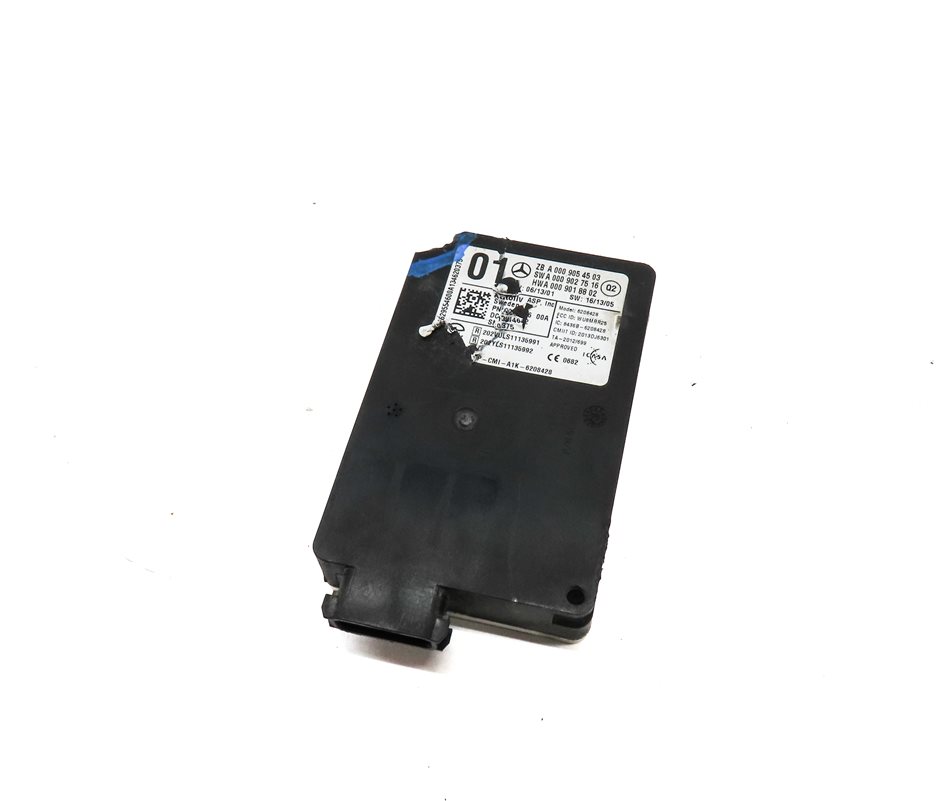 2014 MERCEDES E350 COUPE (C207) REAR BLIND SPOT RADAR ULTRASONIC SENSOR MODULE
