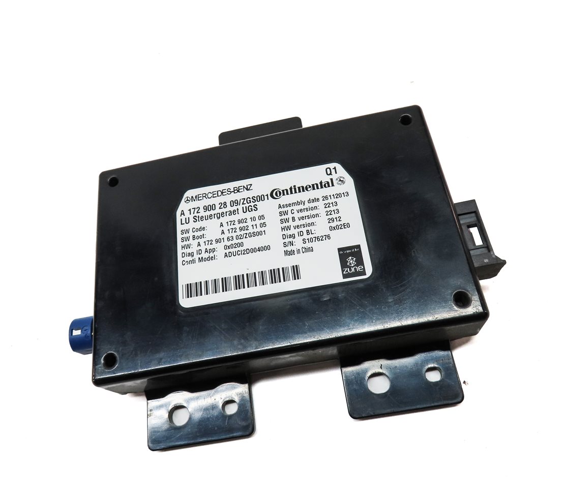 Thumbnail 3: 13-18 B C E G GL GLK ML SL CLS SLK (W204 W207 W212 W218) MEDIA INTERFACE MODULE
