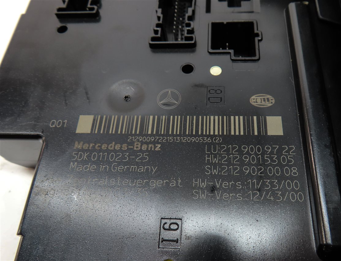 Thumbnail 5: 2014 MERCEDES E350 COUPE (C207) REAR SIGNAL ACQUISITION ACTIVATION SAM MODULE