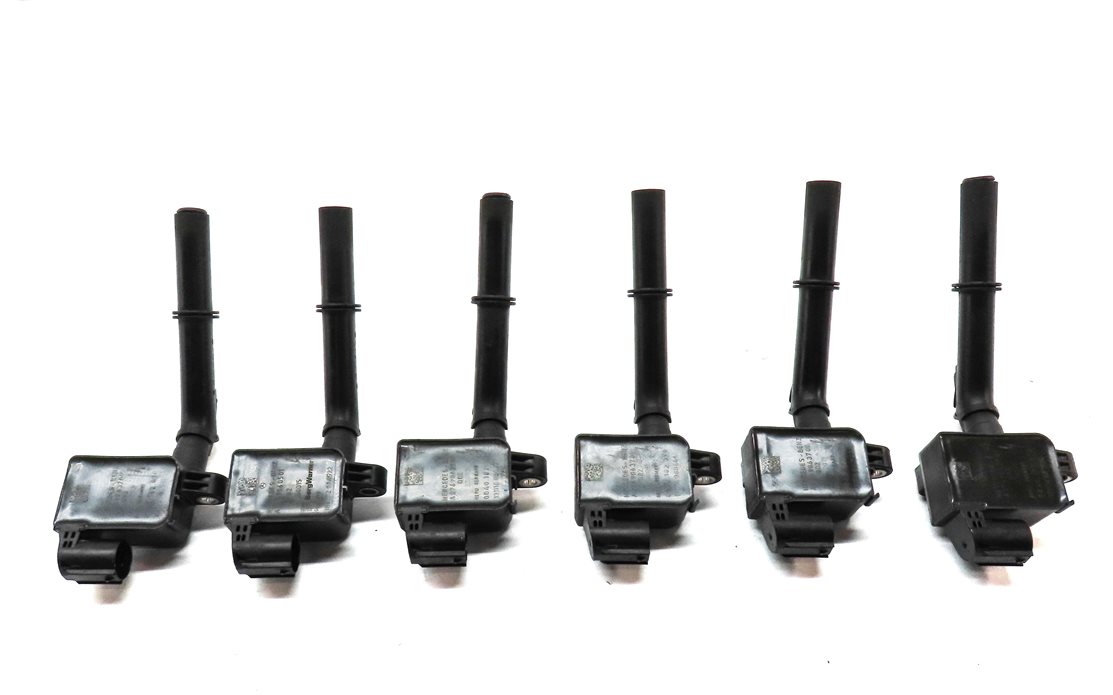 Thumbnail 2: 13-18 MERCEDES C E G GL GLS ML S CLASS (W166 W218 W222 X166) IGNITION COIL SET 6