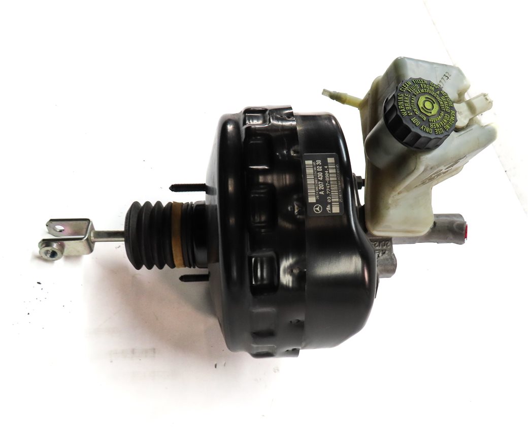Thumbnail 4: 2014 MERCEDES E350 COUPE (C207) POWER BRAKE BOOSTER w/ MASTER CYLINDER RESERVOIR