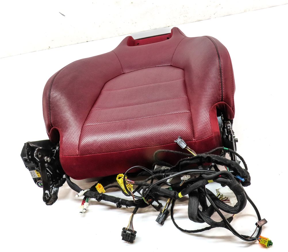 Thumbnail 2: 2014 MERCEDES E350 COUPE C207 RIGHT PASSENGER UPPER TOP HEATED SEAT CUSHION RED