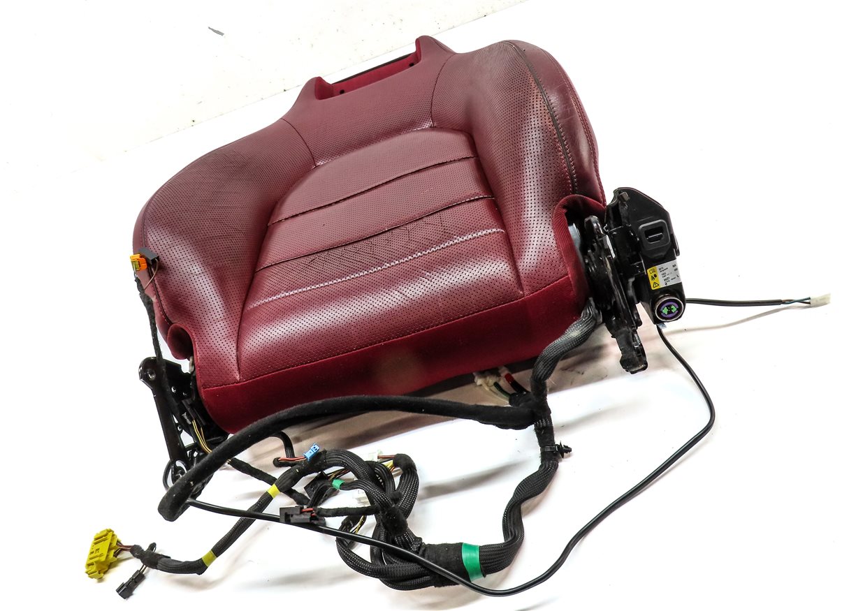 Thumbnail 3: 2014 MERCEDES E350 COUPE C207 LEFT DRIVER UPPER TOP HEATED SEAT CUSHION RED