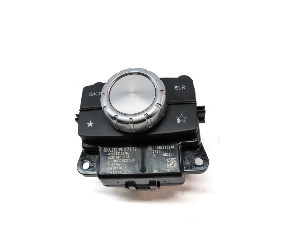 Thumbnail 2: 14-16 E-CLASS (A207 C207 W207 W212) RADIO NAVIGATION MEDIA COMMAND CONTROL KNOB