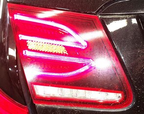 Thumbnail 2: 14-17 E-CLASS W207 COUPE CONVERTIBLE REAR LEFT INNER TRUNK TAILLIGHT LIGHT LAMP