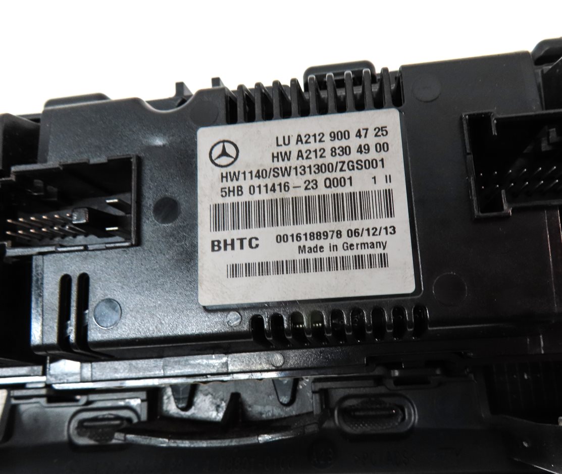 Thumbnail 7: 2014 MERCEDES BENZ E-CLASS (A207 C207 W212) FRONT HEATER A/C TEMPERATURE CONTROL