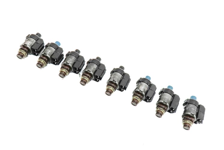 04-18 MERCEDES C CL E GL G ML S SLK 722.9 TRANSMISSION VALVE BODY SOLENOID SET-8