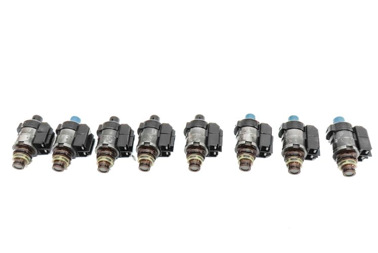 Thumbnail 2: 04-18 MERCEDES C CL E GL G ML S SLK 722.9 TRANSMISSION VALVE BODY SOLENOID SET-8