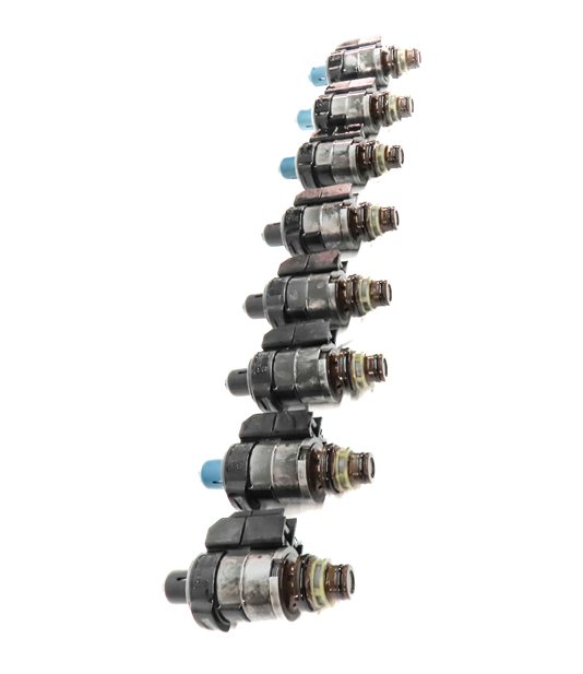 Thumbnail 3: 04-18 MERCEDES C CL E GL G ML S SLK 722.9 TRANSMISSION VALVE BODY SOLENOID SET-8