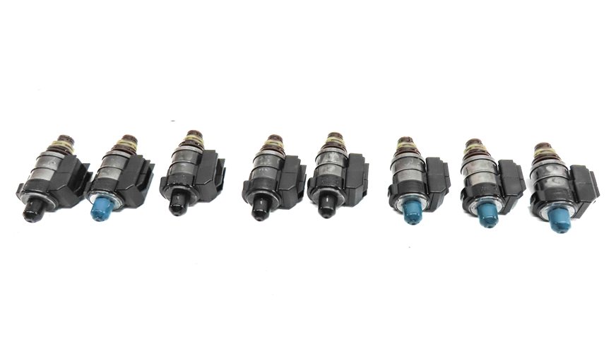 Thumbnail 5: 04-18 MERCEDES C CL E GL G ML S SLK 722.9 TRANSMISSION VALVE BODY SOLENOID SET-8