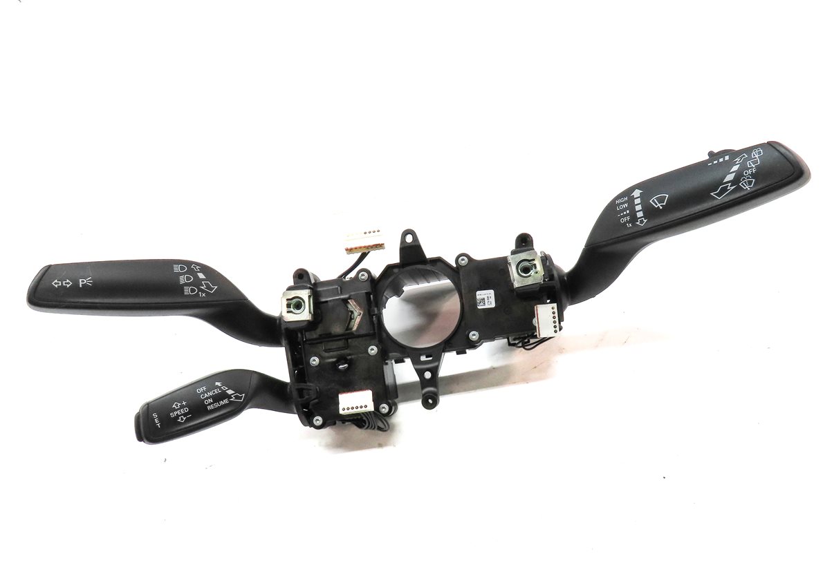 Thumbnail 3: 2015-2018 AUDI Q3 (8U) STEERING COLUMN BLINKER WIPER CRUISE COMBINATION SWITCH