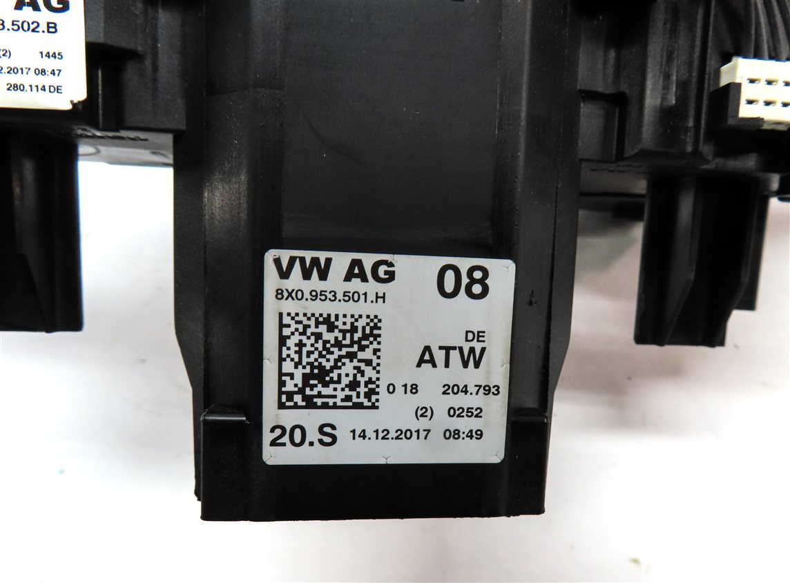 Thumbnail 6: 2015-2018 AUDI Q3 (8U) STEERING COLUMN BLINKER WIPER CRUISE COMBINATION SWITCH