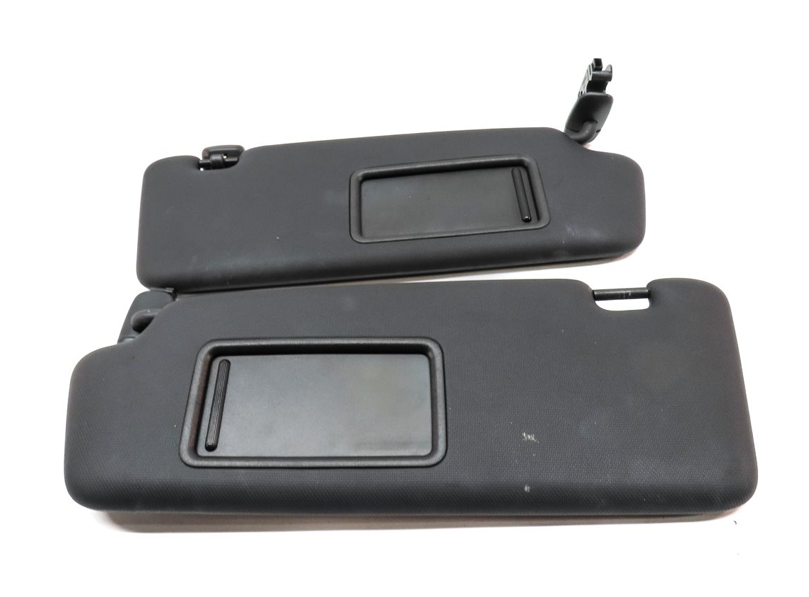 Thumbnail 2: 2015-2023 AUDI Q3 (8U) FRONT LEFT & RIGHT SUNVISOR SUN VISOR SET-2 (Black)